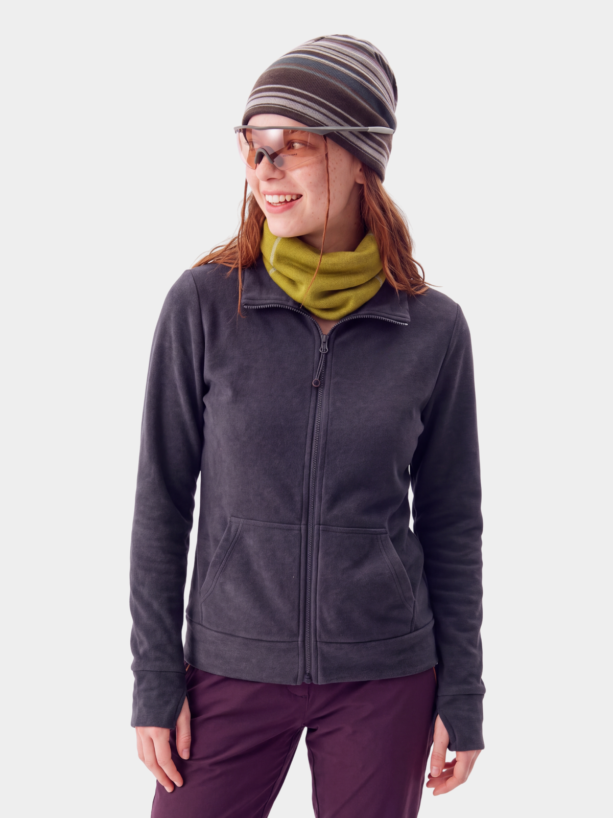 FrameDrift - Half-Rim UV Protection Photochromic Sunglasses