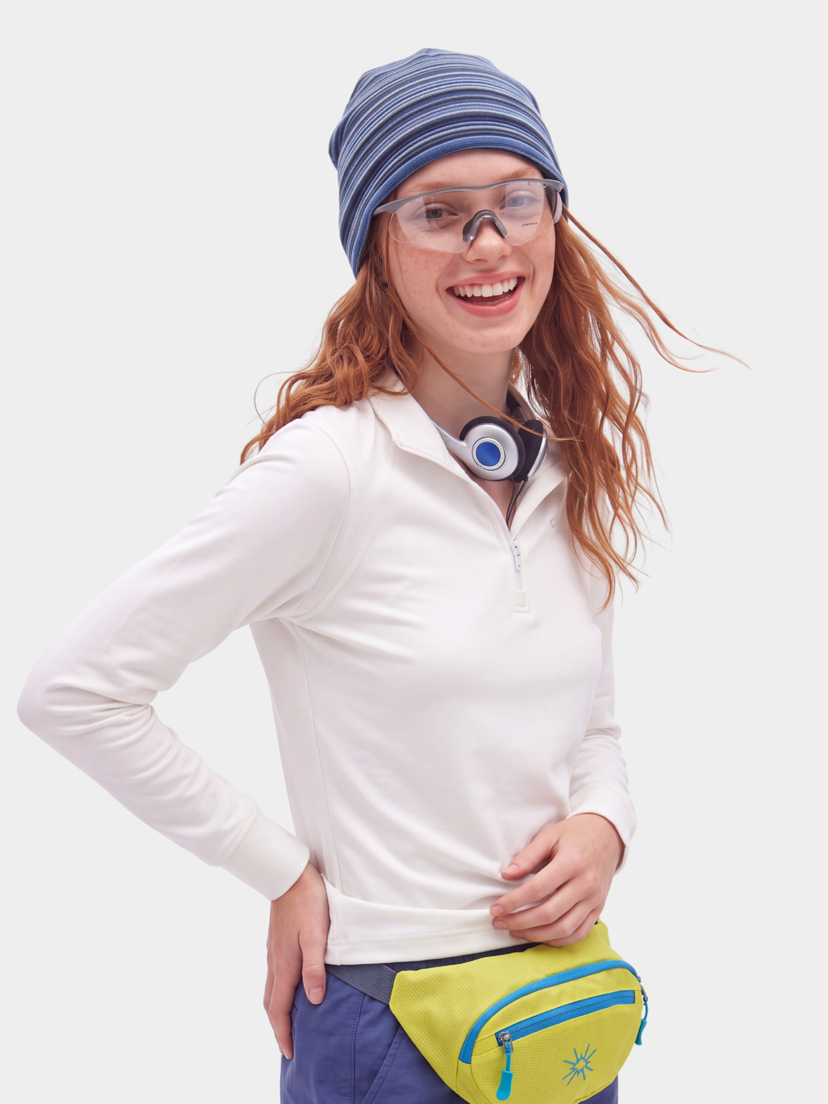 FrameDrift - Half-Rim UV Protection Photochromic Sunglasses