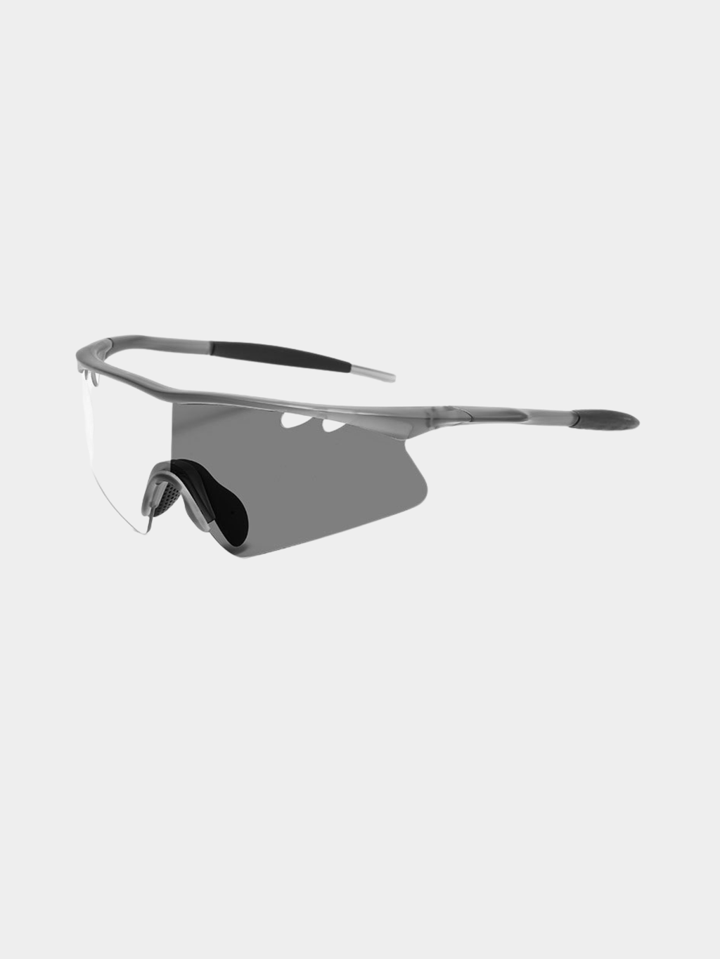 FrameDrift - Half-Rim UV Protection Photochromic Sunglasses